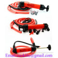 Liquid transfer siphon pump kit / Double action Inflating fueling hand pump